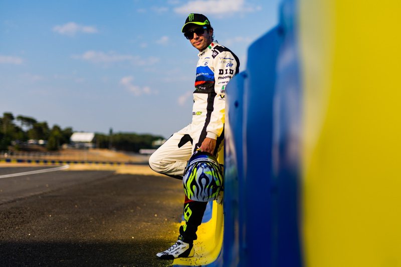 Valentino Rossi近年來一直在四輪賽車界努力。 圖／WRT - W ...