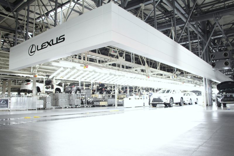 Lexus九州宮田工廠參訪，現地體會職人精神。 圖／和泰汽車提供