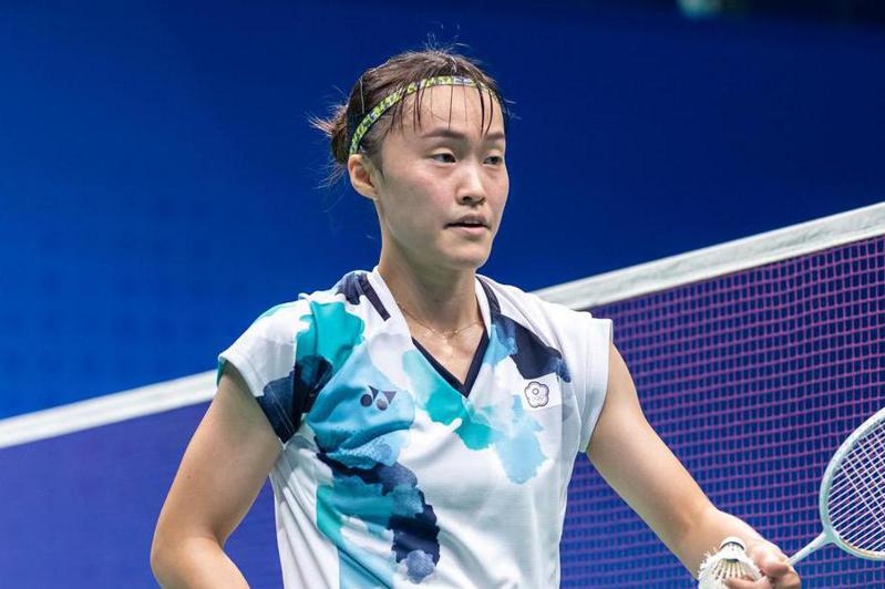 羽球亞團賽中華女團迎戰強敵泰國，僅有首點單打許玟琪成搶下勝利，最終止步8強無緣創隊史最佳紀錄。 聯合報系資料照