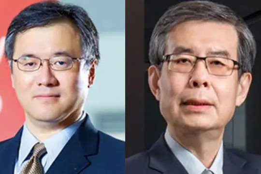 台積電宣布米玉傑（左）、秦永沛雙雙升任執行副總經理暨共同營運長。（台積電官網）